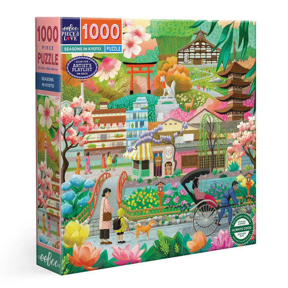 Seasons in Kyoto - 1000 pc Jigsaw