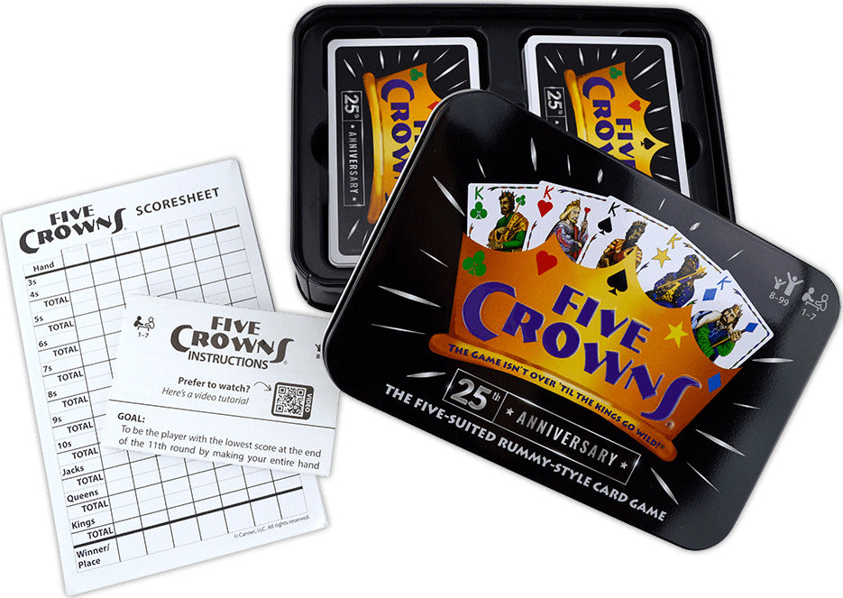 25th Anniversary Five Crowns | EurekaPuzzles