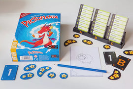 Pictomania cards and components