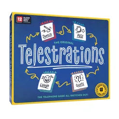 Telestrations front of the box.