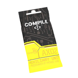 Front of the packing for Compile Aux 2