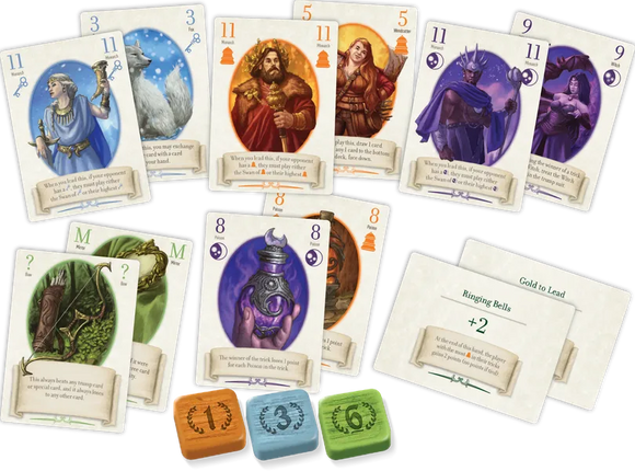 The Fox in the Forest Deluxe Cards and Pieces Close Up