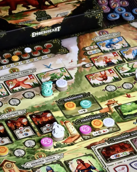 emberheart board gameplay