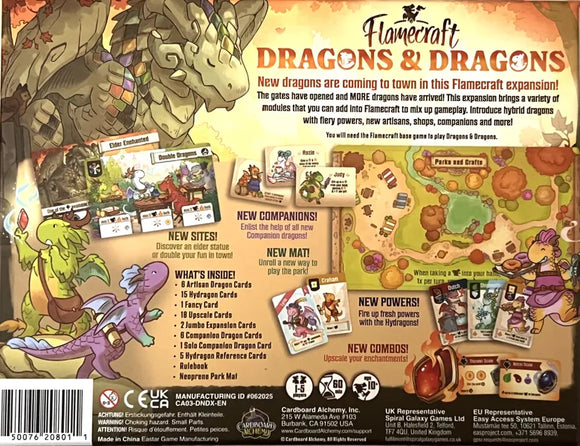 flamecraft dragons and dragons