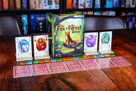 The Fox in the Forest Deluxe Cards and Pieces Displayed