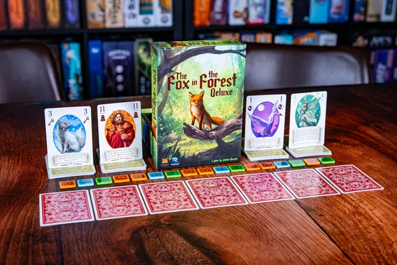 The Fox in the Forest Deluxe Cards and Pieces Displayed