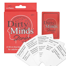 Dirty minds box and card example