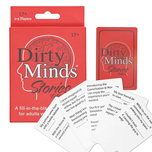 Dirty minds box and card example