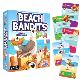 Beach bandits box and some cards