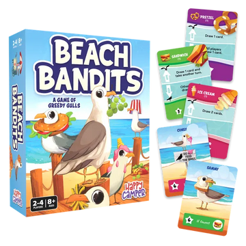 Beach bandits box and some cards