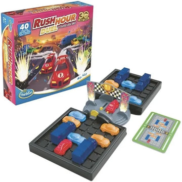 Rush Hour Duel game with packaging on a white background