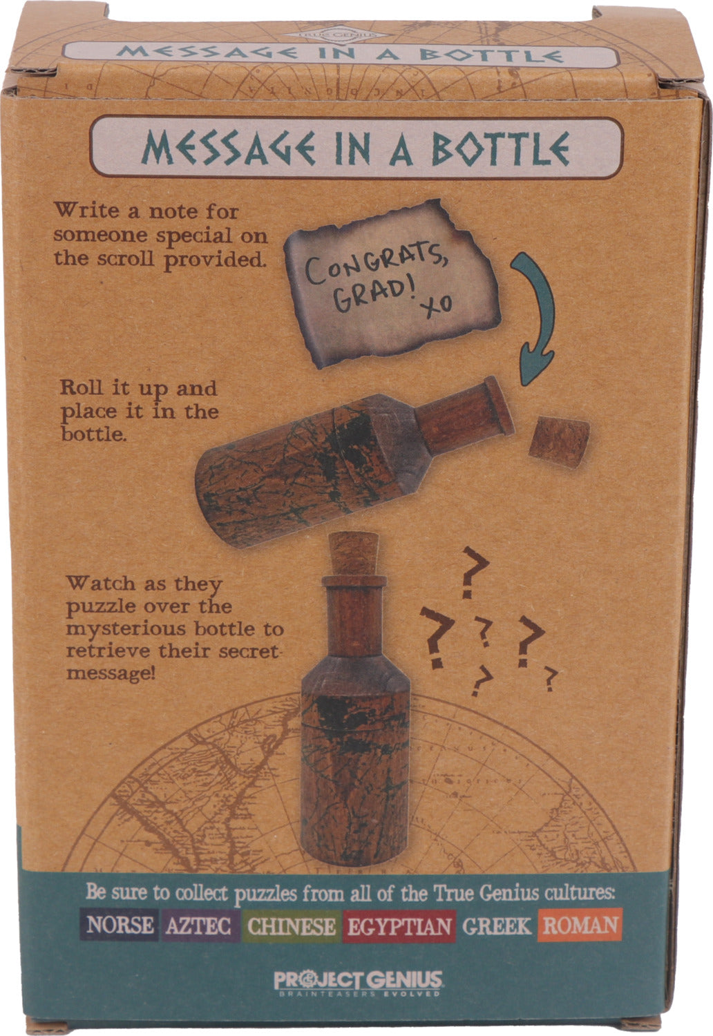 Message in a Bottle Mechanical Puzzle - Project Genius | EurekaPuzzles