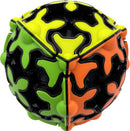 A colorful mechanical puzzle named Blasteroid by Project Genius, featuring interlocking pieces in vibrant green, orange, and black colors. The puzzle is spherical in shape, designed for engaging brain challenges and enhancing problem-solving skills. Ideal for puzzle enthusiasts and a fun activity for both kids and adults.