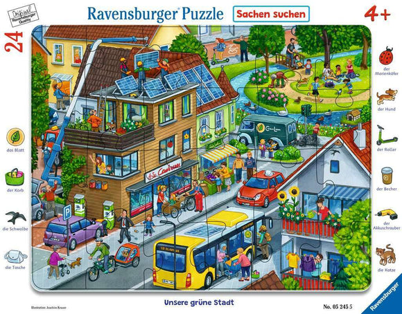 Our Green City Frame Puzzle (24 pc)