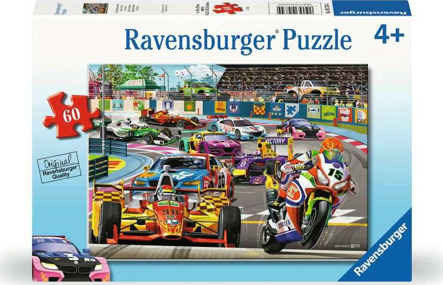 Racetrack Rally 60 pc Puzzle