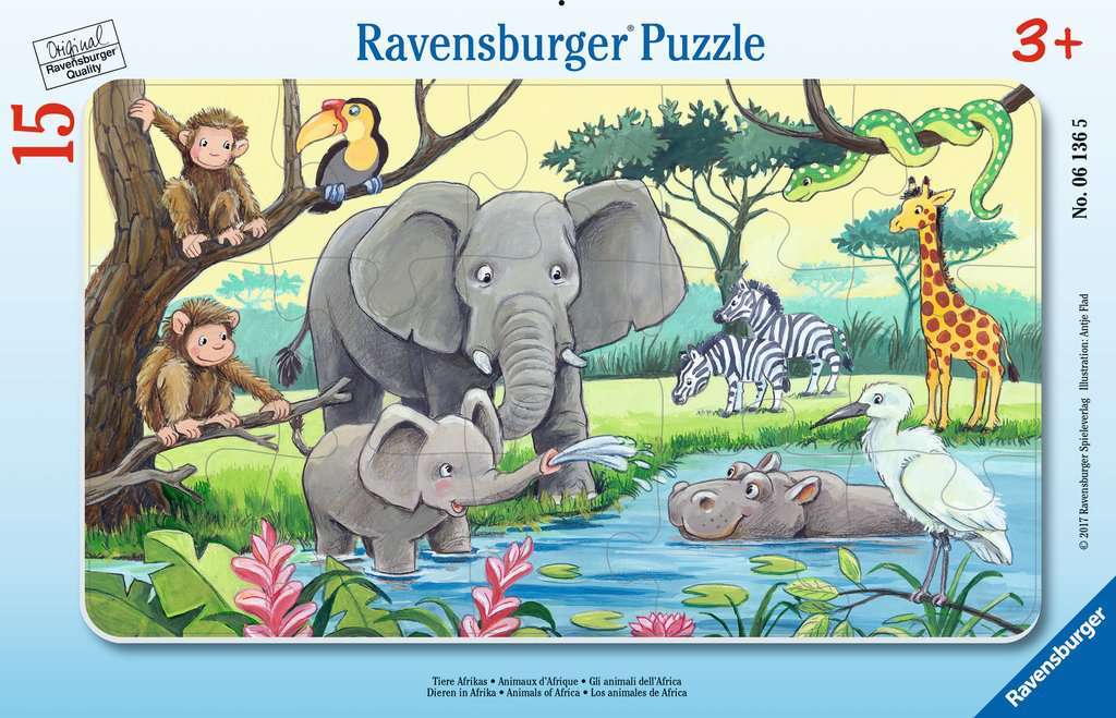 Animals of Afirca (15 pc Puzzle)