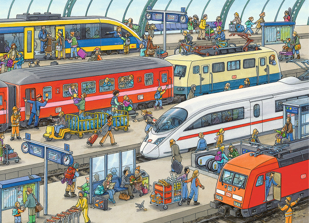 Railway Station 60 pc Puzzle