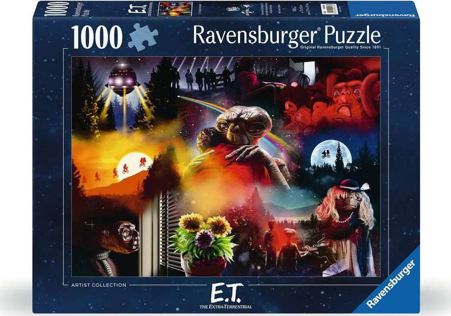 Jigsaw Puzzle AT E.T. 1000p - 1000 Pieces Puzzle