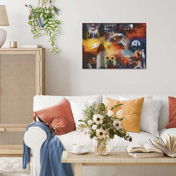 Jigsaw Puzzle AT E.T. 1000p - 1000 Pieces Puzzle