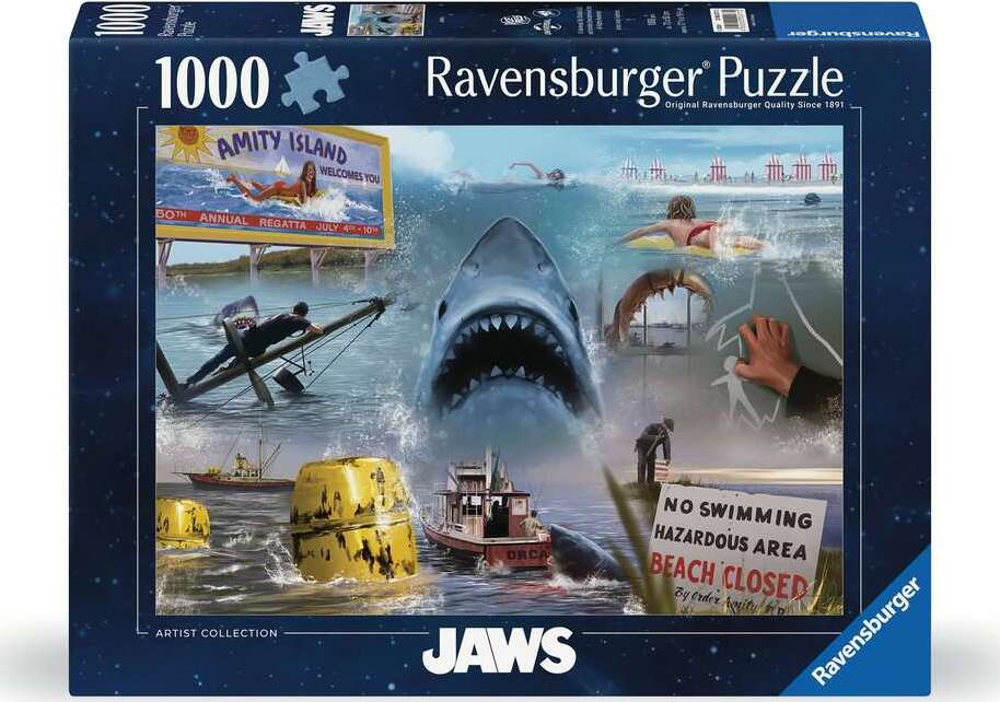 Jigsaw Puzzle Universal Vault Jaws 1000pc - 1000 Pieces Puzzle