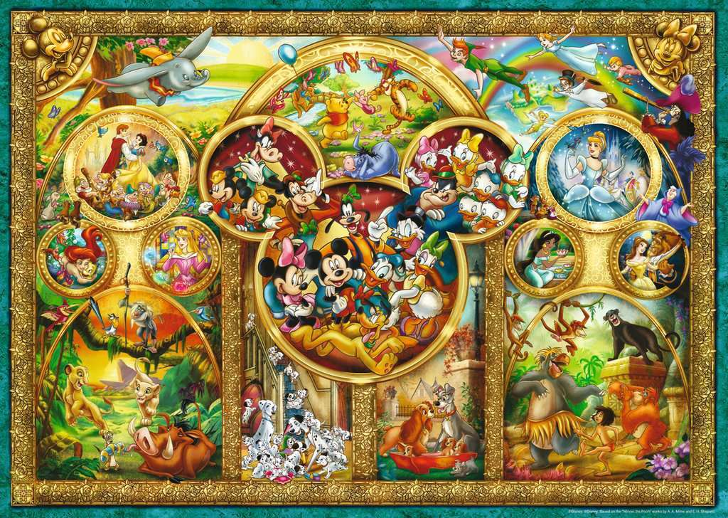 The Best Disney Themes 1000 pc Puzzle