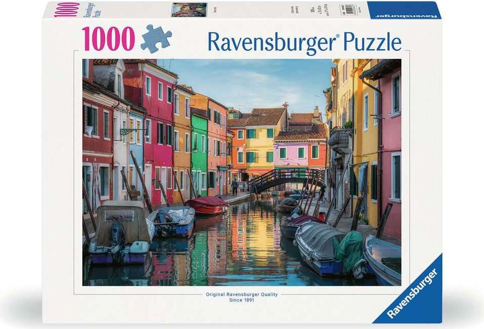 Burano, Italy 1000 Pc Puzzle