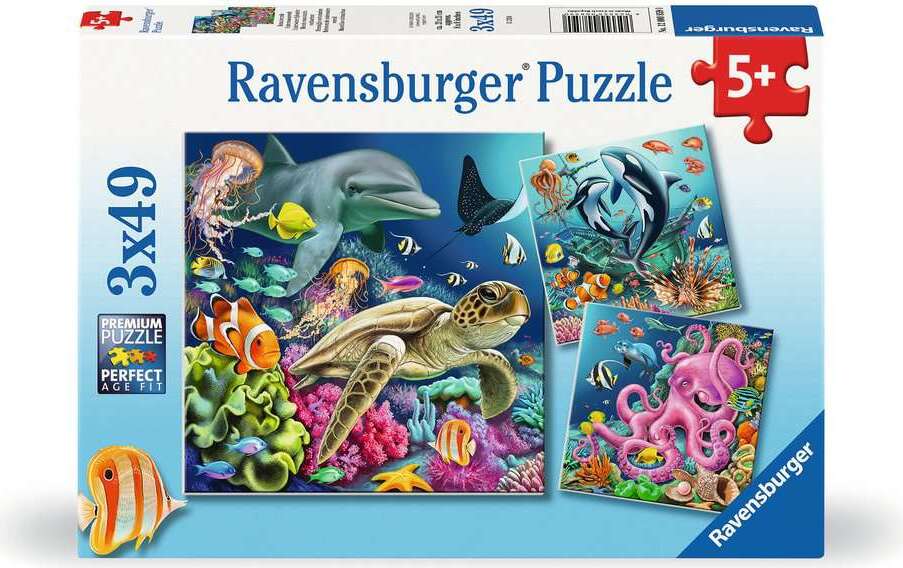 Underwater 3x49 Pc Puzzle