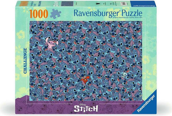 Disney Stitch Challenge 1000 Pc Puzzle