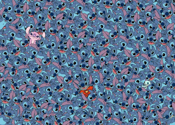 Disney Stitch Challenge 1000 Pc Puzzle