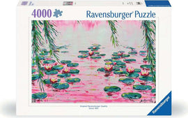 Pink Water Lilies 4000 Pc Puzzle