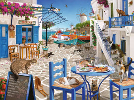 Cats of Mykonos 1500 Pc Puzzle