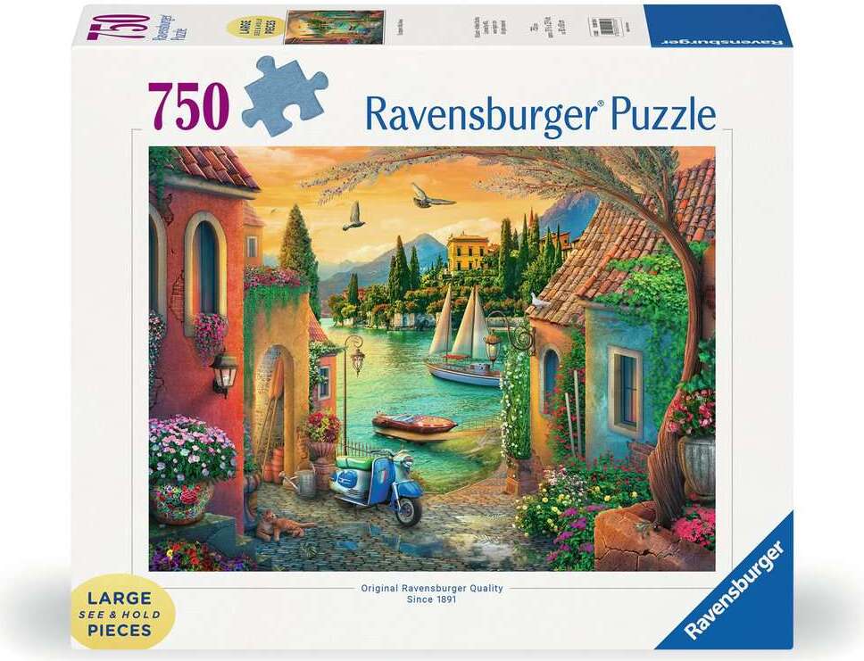 European Villa Views 750 Pc Puzzle LF