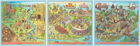 Puzzle Up - History Puzzle (100, 121, 144 pc)