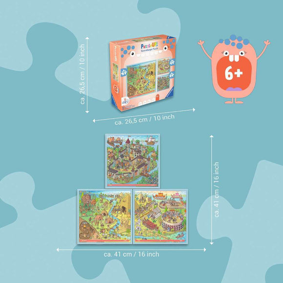 Puzzle Up - History Puzzle (100, 121, 144 pc)