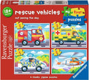 MFP Rescue Vehicles 2,3,4,5 pc Puzzles