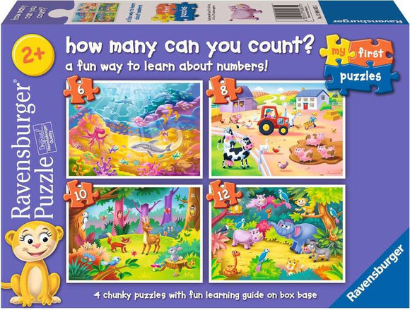 MFP How Many Can You Count 6,8,10,12 pc Puzzles