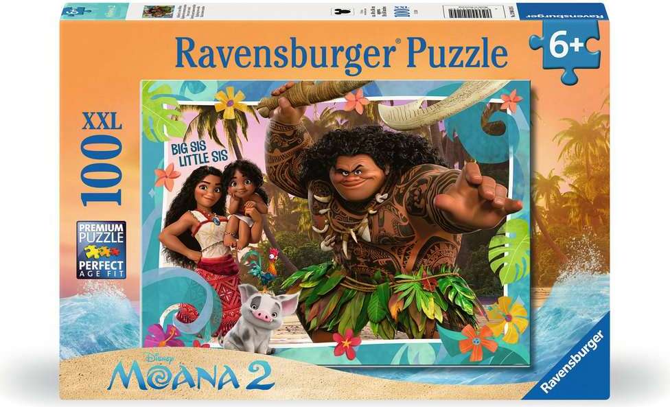 Moana 2 Exploring New Worlds 100 pc Puzzle