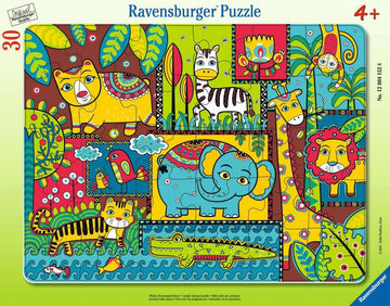 Jungle Animal Jumble (30 pc)