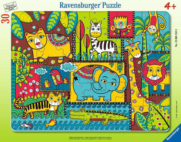 Jungle Animal Jumble (30 pc)
