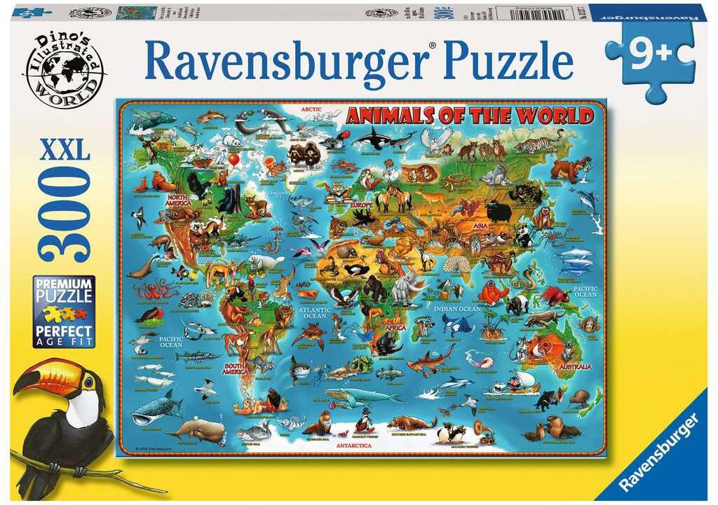 Animals of the World 300 Pc Puzzle