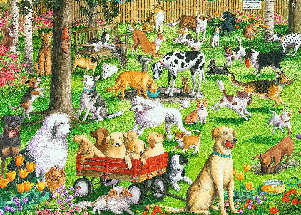 At the Dog Park (500 pc Puzzle)