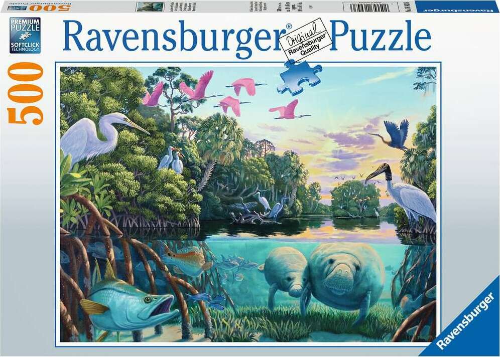 Manatee Moments 500 pc Puzzle