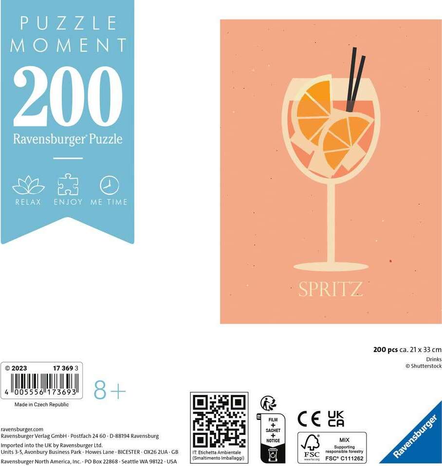 Puzzle Moments: Drinks 200 pc