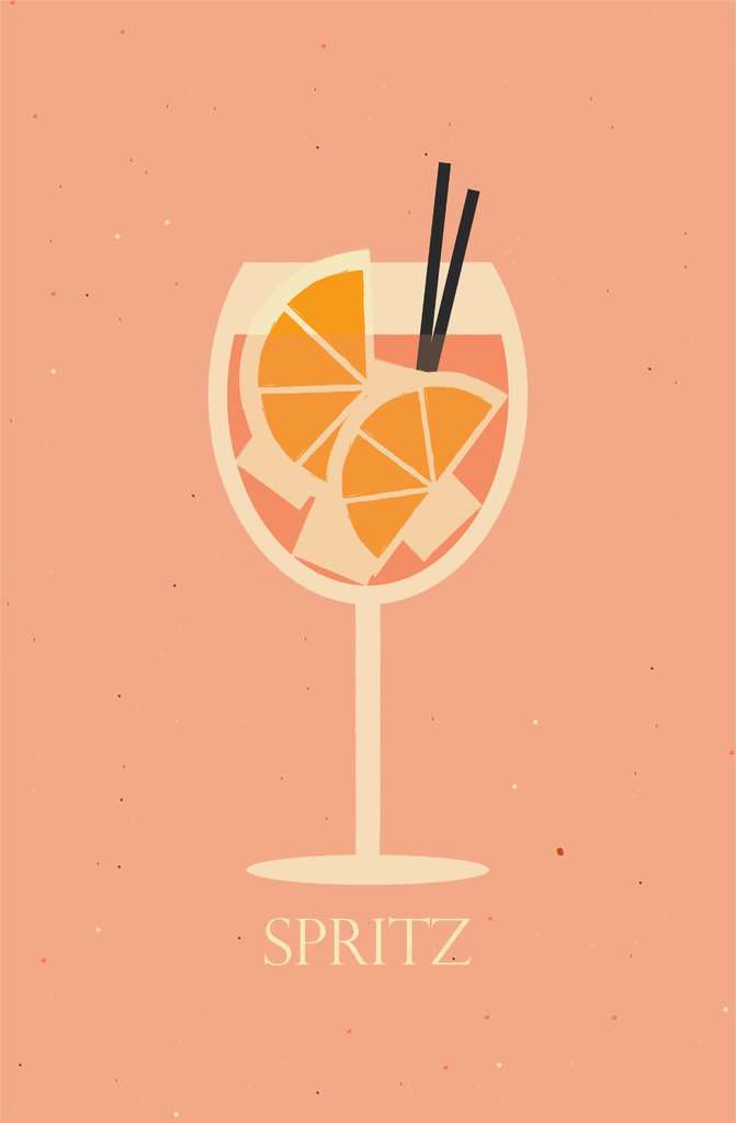 Ravensburger Puzzle Moments: Drinks is a 200-piece jigsaw puzzle featuring a minimalist illustration of a spritz cocktail in a glass, complete with orange slices and black straws against a soft pink background. Perfect for cocktail lovers and puzzle enthusiasts alike, this engaging puzzle captures the fun of drinks.