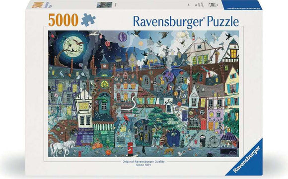 Fantasy, Victorian Street 5000 Pc Puzzle