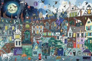 Fantasy, Victorian Street 5000 Pc Puzzle