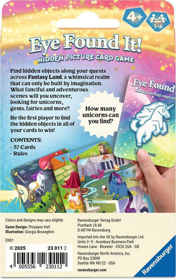 Eye Found It!  Fantasy Card Game