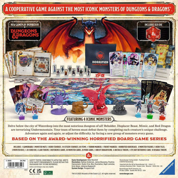 Horrified: Dungeons & Dragons Puzzle (Strategy game)