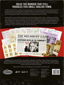 Cold Case - A Pinch of Murder game from ThinkFun. The game invites players to solve the mystery of Harold Green's murder in Melbury, England. Includes realistic documents such as police notes, witness statements, and various evidence pieces. Suitable for 1-4 players aged 14 and up, it promotes puzzle-solving skills and immersive crime investigation gameplay.