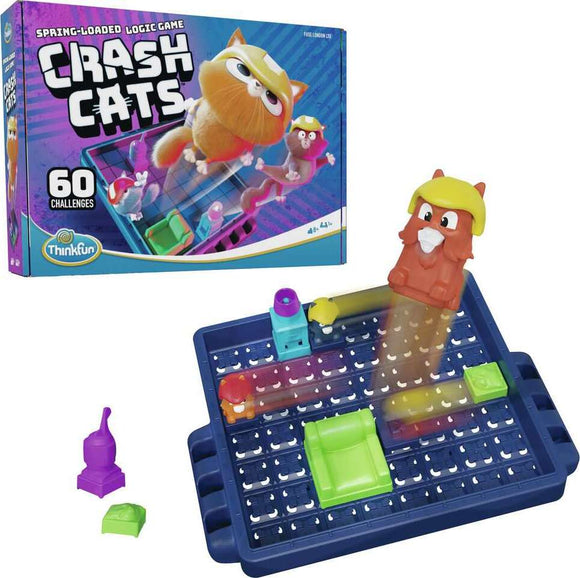 Crash Cats (a spring loaded logic game)